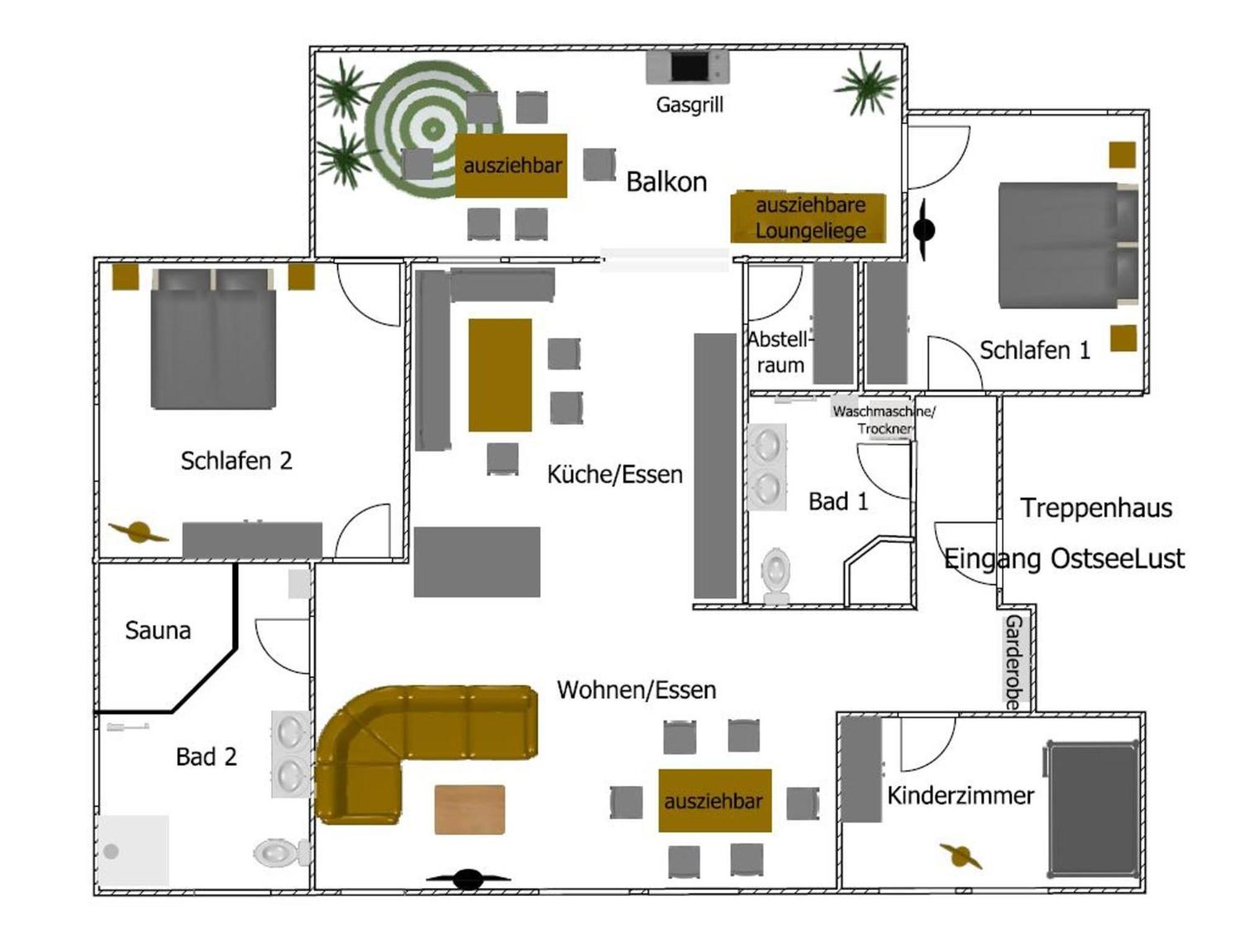 Urlaubsdomizil Insellust-ruegen Apartment *
